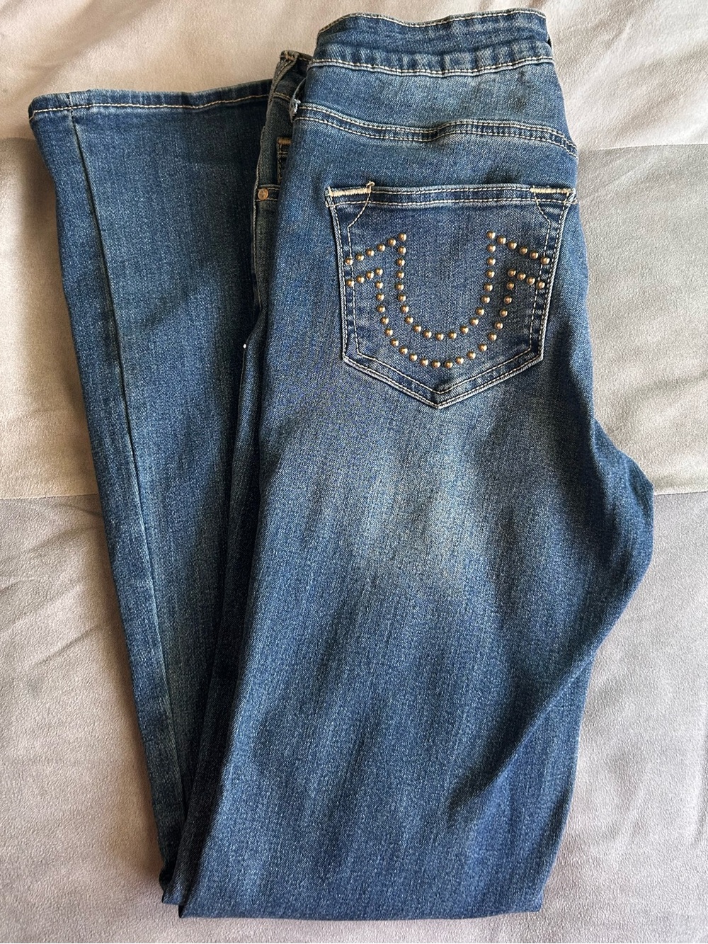True Religion BECCA Mid Rise Bootcut Jeans